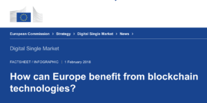 European Commission launches the EU Blockchain Observatory and Forum