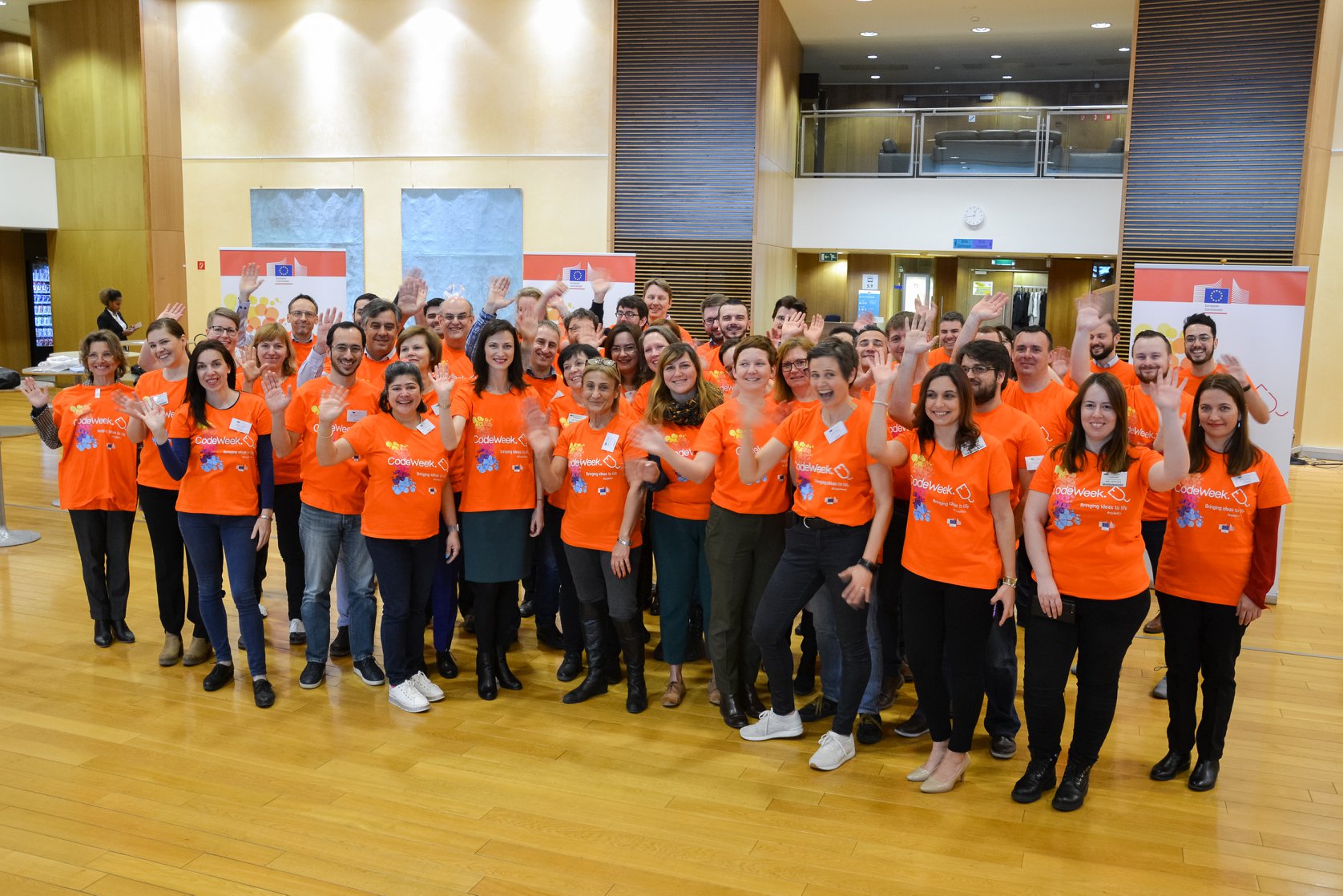 Kick-off Meeting for EU Code Week 2019 in Brussels