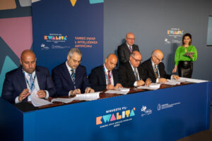 Training in Artificial Intelligence agreement signed between UOM, MCAST and eSkills Malta Foundation