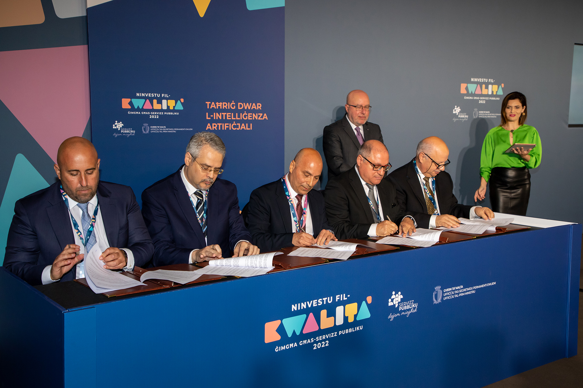 Training in Artificial Intelligence agreement signed between UOM, MCAST and eSkills Malta Foundation