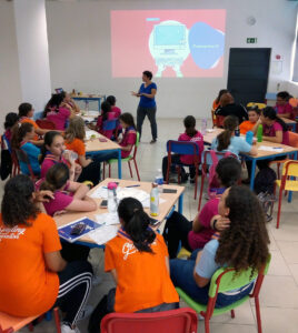 We are inspiring and empowering young girls through entrepreneurial skills workshops!