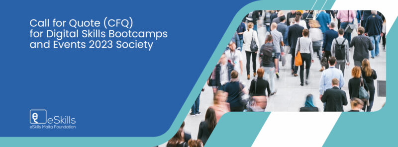 Call for Quote for Digital Skills Bootcamps and Events 2023 Society