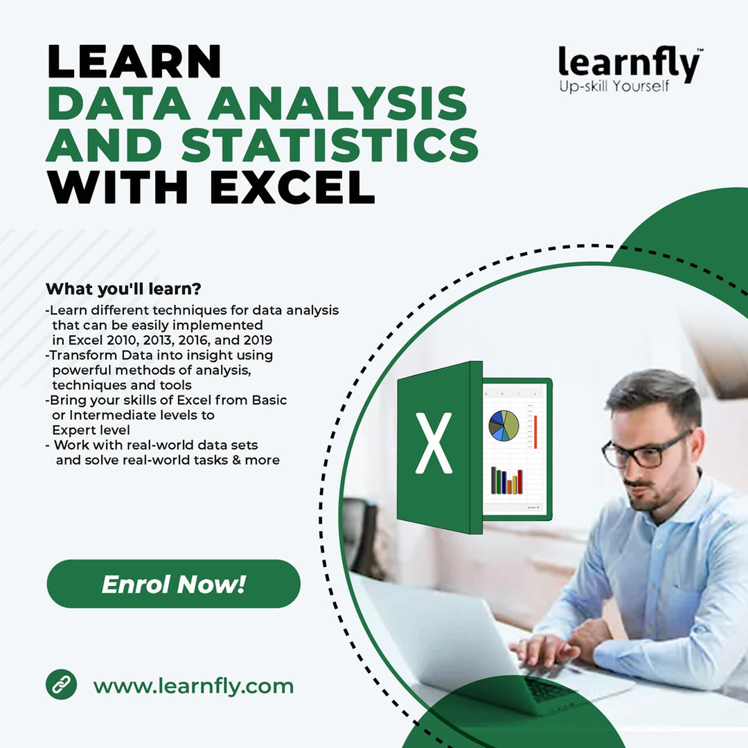 Learn Data Analysis and Statistics with Excel
