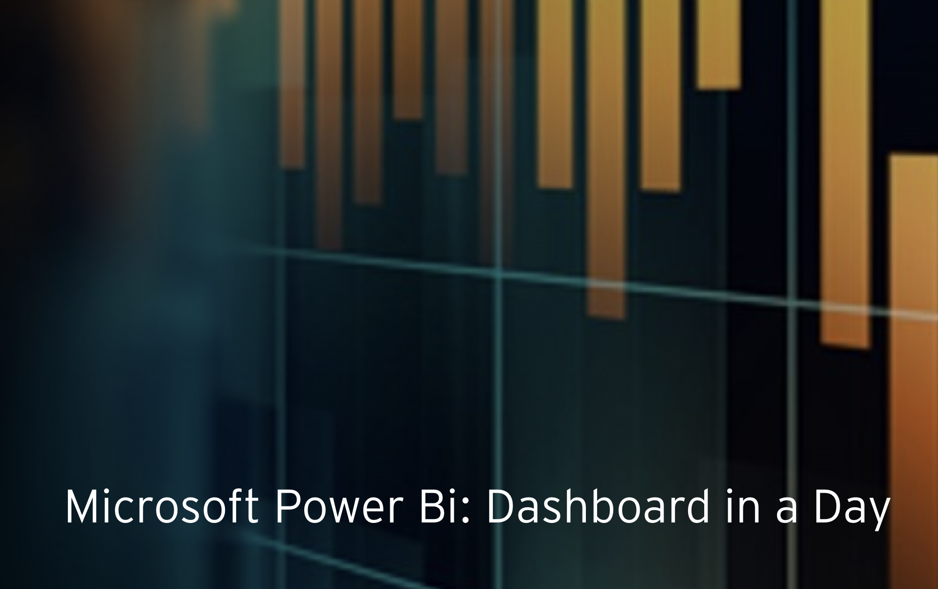 Microsoft Power Bi: Dashboard in a Day