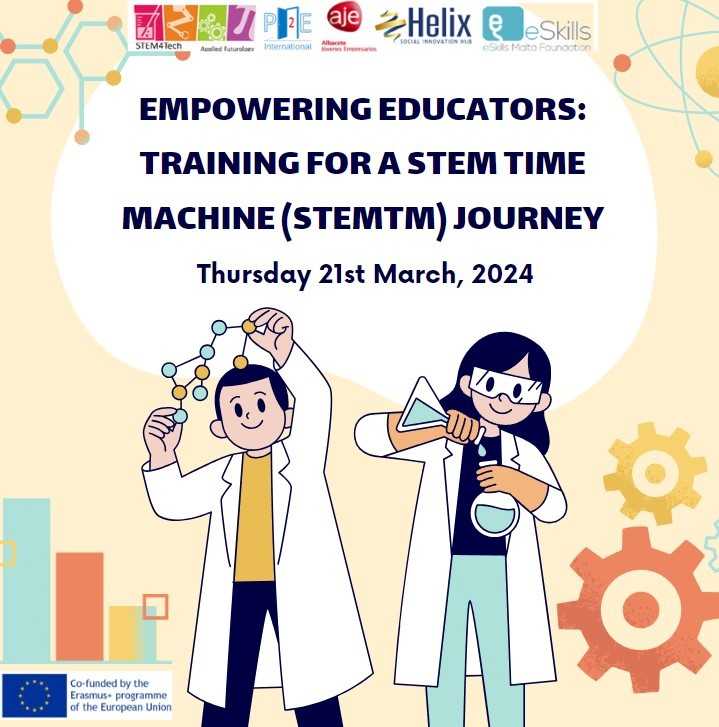 Train the Trainer" workshop within the STEM Time Machine (STEMTM) project