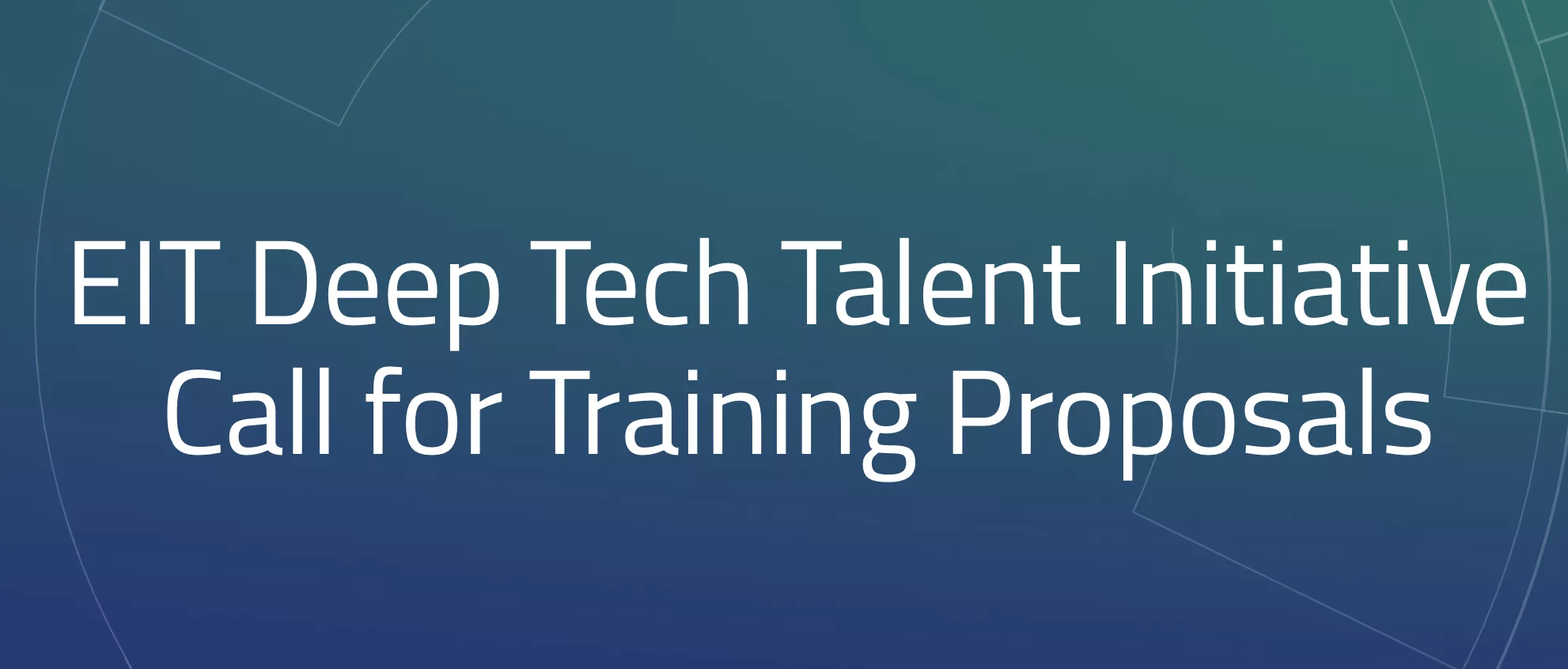 EIT Deep Tech talent