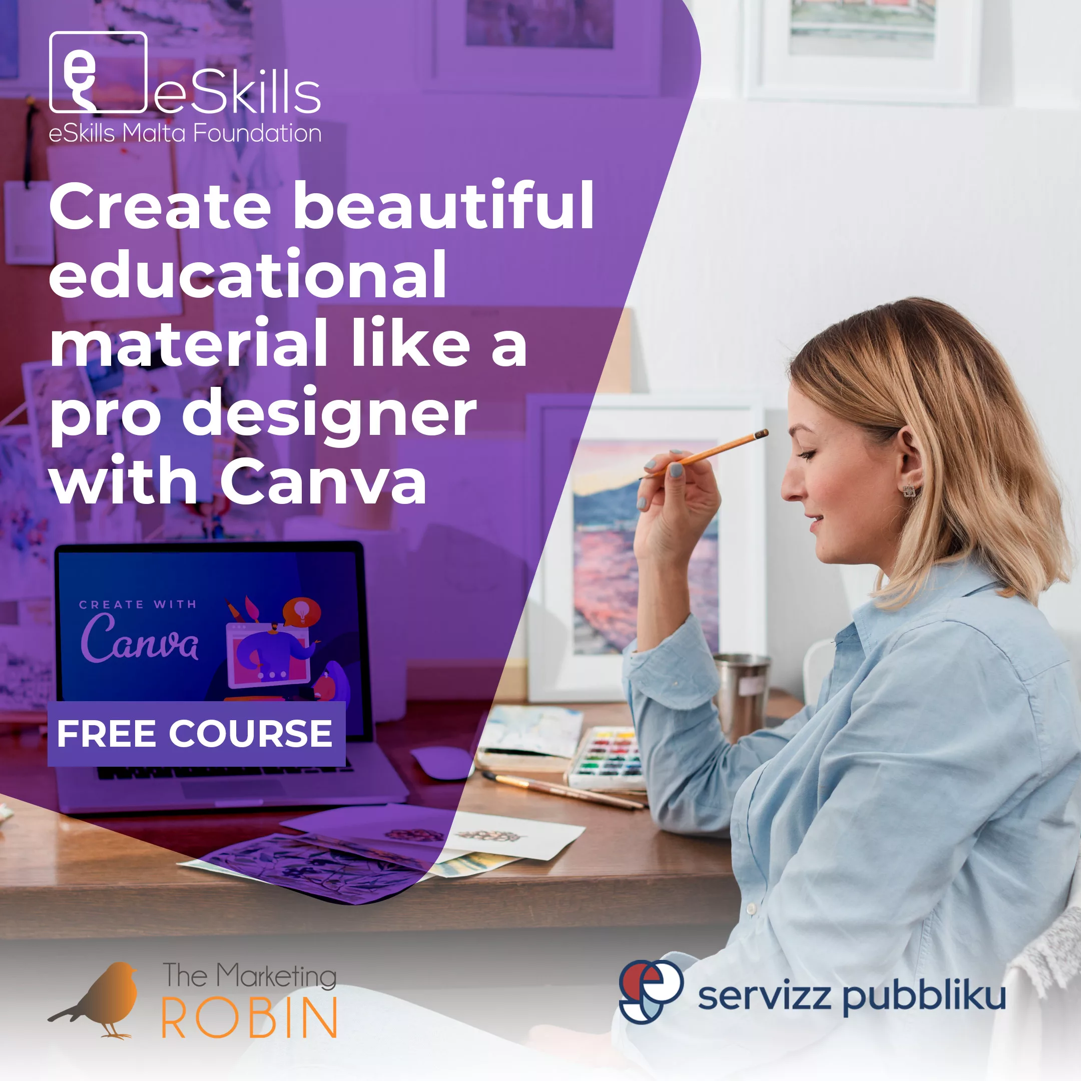 Create beautiful educational material like a pro designer with Canva