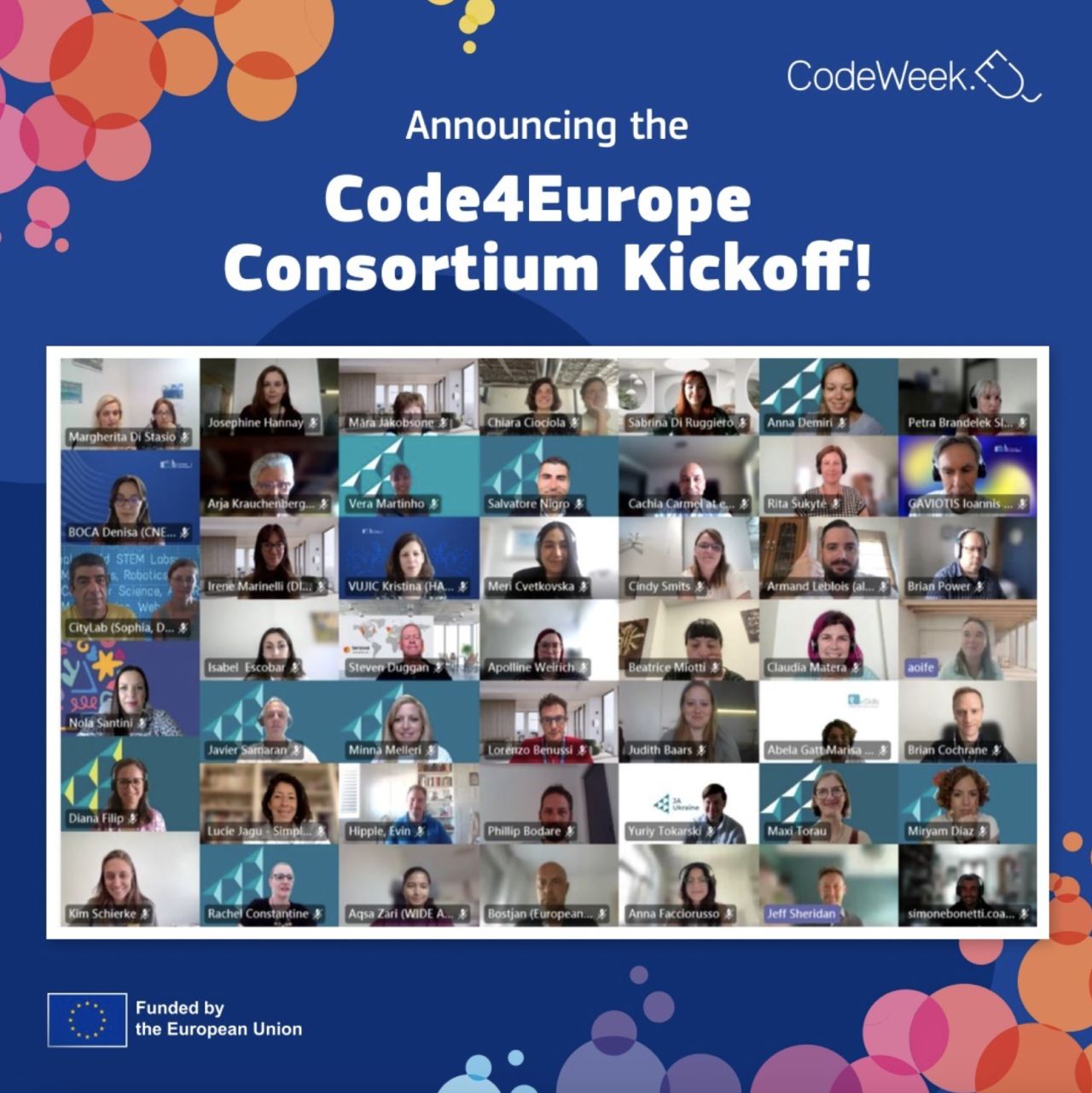 Announcing the Code4Europe Consortium Kickoff