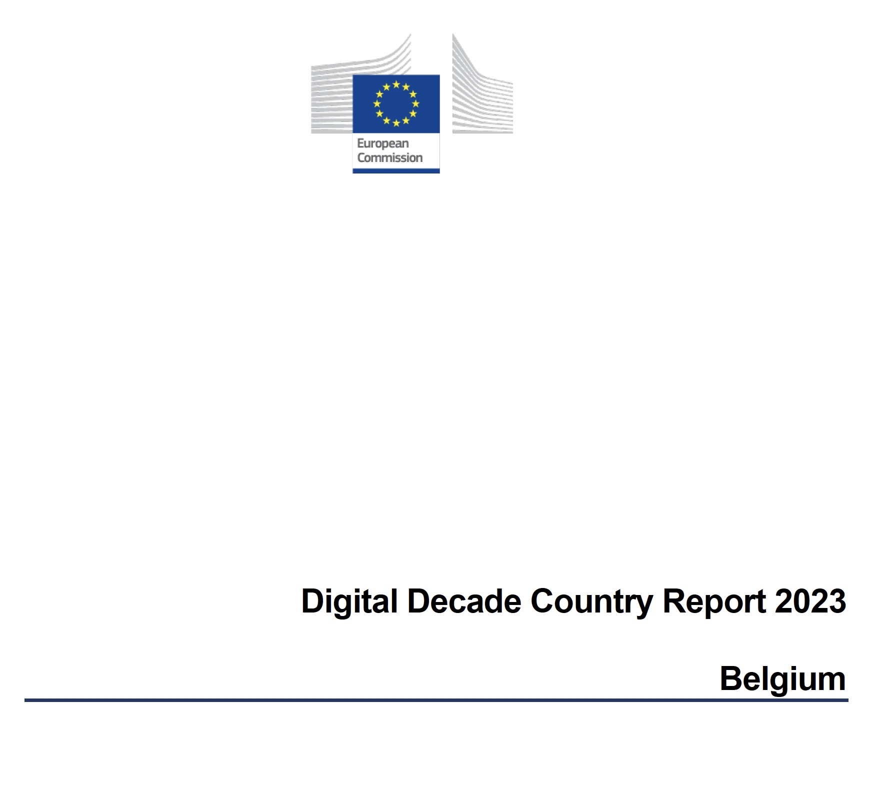 Digital decade country report 2023 Belgium