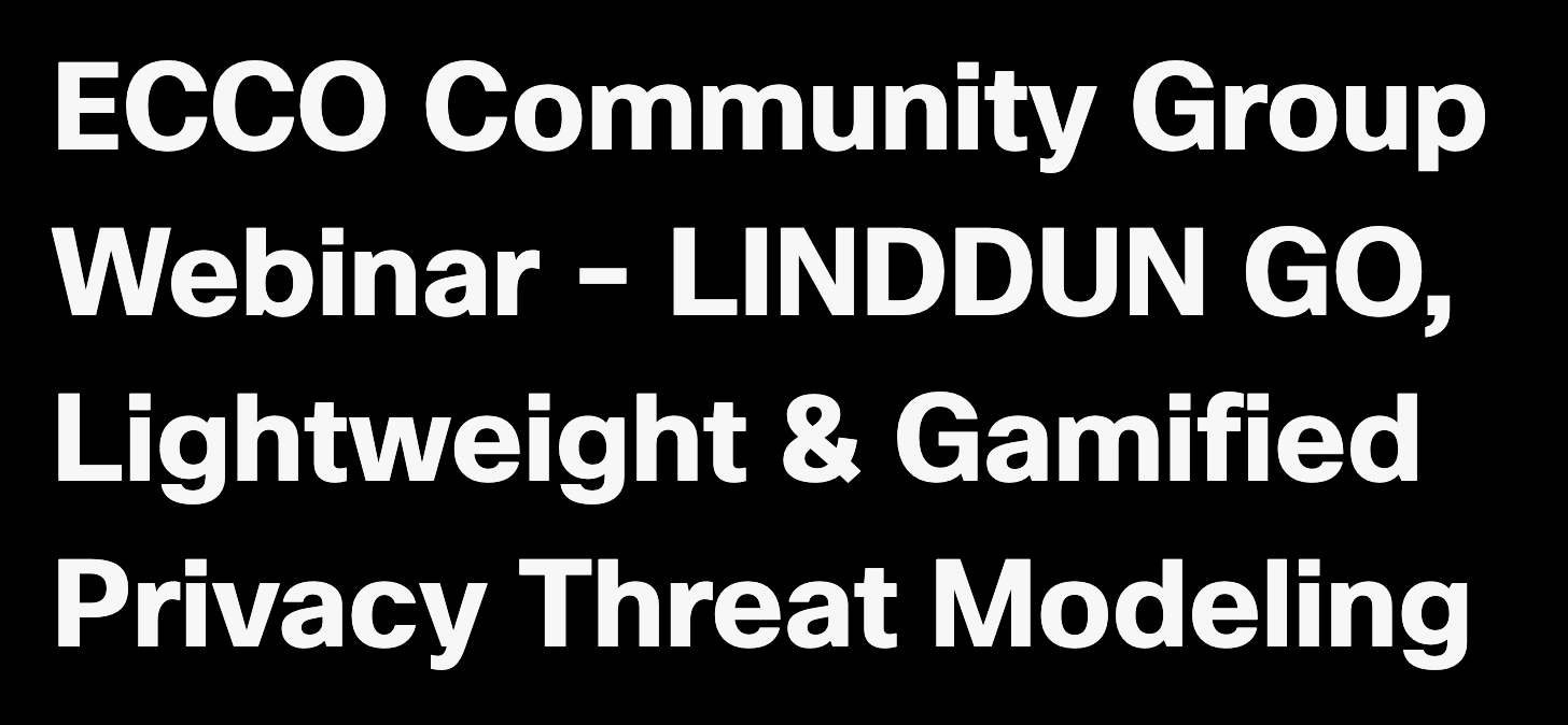 LINDDUN GO, Lightweight & Gamified Privacy Threat Modeling​