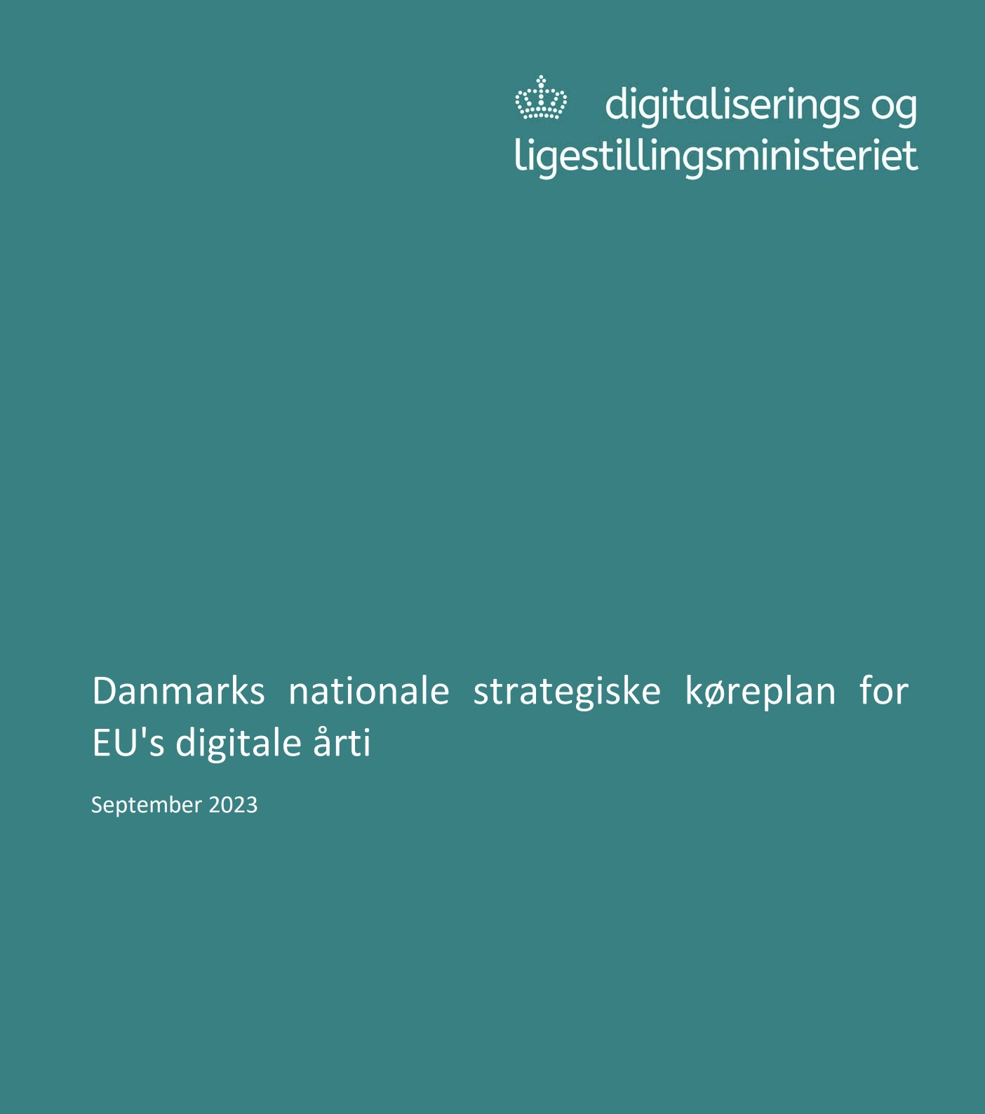 Digital Decade – National strategic roadmap for Denmark