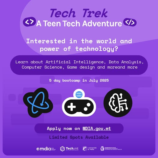 A teen tech Adventure banner