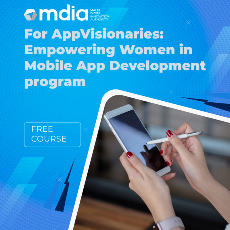For App visionaries: Empowering Women in Mobile App Development program